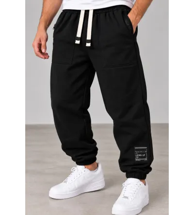 Ανδρική Φόρμα Baggy Fit με Λάστιχο Κάτω | Φούτερ