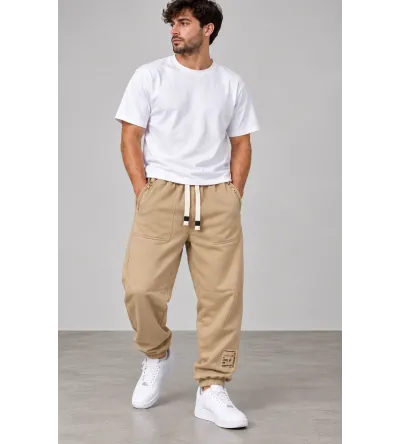 Ανδρική Φόρμα Baggy Fit με Λάστιχο Κάτω | Φούτερ