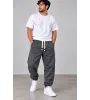 Ανδρική Φόρμα Baggy Fit με Λάστιχο Κάτω | Φούτερ