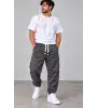 Ανδρική Φόρμα Baggy Fit με Λάστιχο Κάτω | Φούτερ