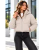 Γυναικείο Κοντό Μπουφάν με Κουκούλα | Casual Jacket