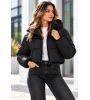 Γυναικείο Κοντό Μπουφάν με Κουκούλα | Casual Jacket