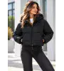 Γυναικείο Κοντό Μπουφάν με Κουκούλα | Casual Jacket