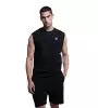 Vinyl αμάνικη μπλούζα μαύρη sleeveless black