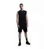 Vinyl αμάνικη μπλούζα μαύρη sleeveless black