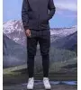 Vinyl φορμα γκρι με τυπωμα cotton regular fit - side logo sweatpant