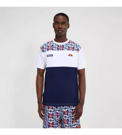 Ellesse block aop tee t-shirt μπλούζα
