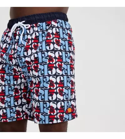 Ellesse block aop short swim short μαγιό