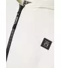Vinyl ζακέτα μαύρη με ριπ τελείωμα cotton oversized off duty zip hoodie