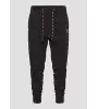 Vinyl φορμα παντελονι μαυρο μονόχρωμο cotton regular fit core sweatpants