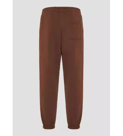 Vinyl φόρμα παντελόνι καφέ cotton relaxed fit emblem sweatpants