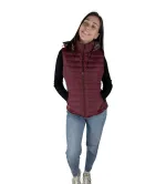 Αμάνικο Γυναικείο Κοντό Puffer Διπλής Όψεως – Λεοπάρ Animal Print | Mezzo Mezzo