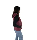 Αμάνικο Γυναικείο Κοντό Puffer Διπλής Όψεως – Λεοπάρ Animal Print | Mezzo Mezzo