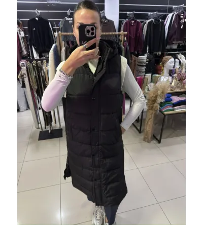 Αμάνικο Γυναικείο Μακρύ Μπουφάν – Ζεστό & Κομψό | Mezzo Mezzo