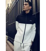 Λευκή Ζακέτα με Κουκούλα Vinyl Art Clothing | Street Style