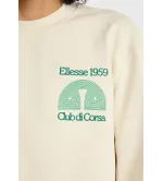 Ellesse Club Di Corsa Sweatshirt Ανδρικό | Φούτερ χωρίς Κουκούλα με Κέντημα