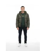 Μπουφάν Χοντρό Slim Fit με Κουκούλα | Ανδρικό Χειμερινό