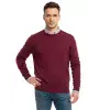Ανδρικό Πουλόβερ Λαιμόκοψη Slim Fit – Λεπτό & Ελαστικό