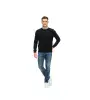 Ανδρικό Πουλόβερ Λαιμόκοψη Slim Fit – Λεπτό & Ελαστικό
