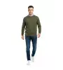 Ανδρικό Πουλόβερ Λαιμόκοψη Slim Fit – Λεπτό & Ελαστικό