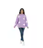 Oversize Πλεκτή Μπλούζα με Συννεφάκια – Cozy Γυναικείο Knit