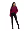 Πλεκτή Μπλούζα Slim Fit με Στρας – Κομψό Γυναικείο Knit