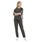 Γυναικείο Σετ Φόρμας Regular Fit με Φιόγκο στη Μέση