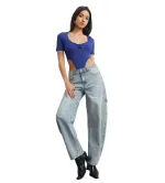 Γυναικείο Τζιν Buggy Barrel Fit – Μοντέρνο Φαρδύ Denim