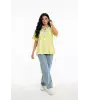 Γυναικεία Κοντομάνικη Μπλούζα με Φουλάρι – Elegant Top