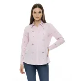 Γυναικείο Μονόχρωμο Πουκάμισο με Στρας – Elegant Shirt