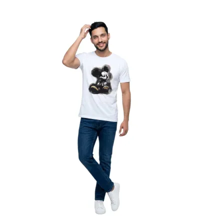 Ανδρική Μπλούζα με Στάμπα – Casual T-Shirt