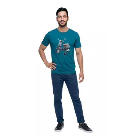 Ανδρική Μπλούζα με Στάμπα – Casual T-Shirt
